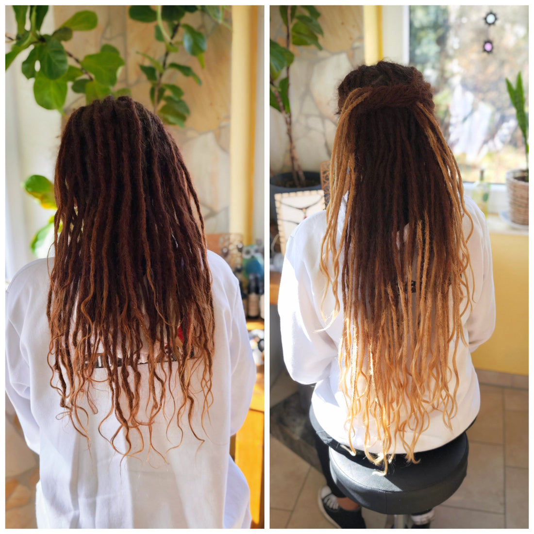 ✨ Spitzen austauschen bei Dreadlocks – Volumen und schöne Spitzen durch Extensions 🌿