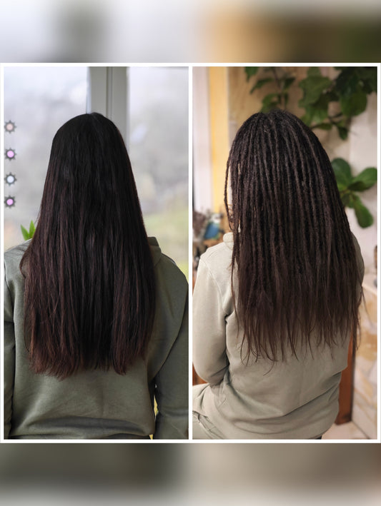 ✨ Längenverlust bei Dreads – Wie viel Haar geht wirklich verloren?