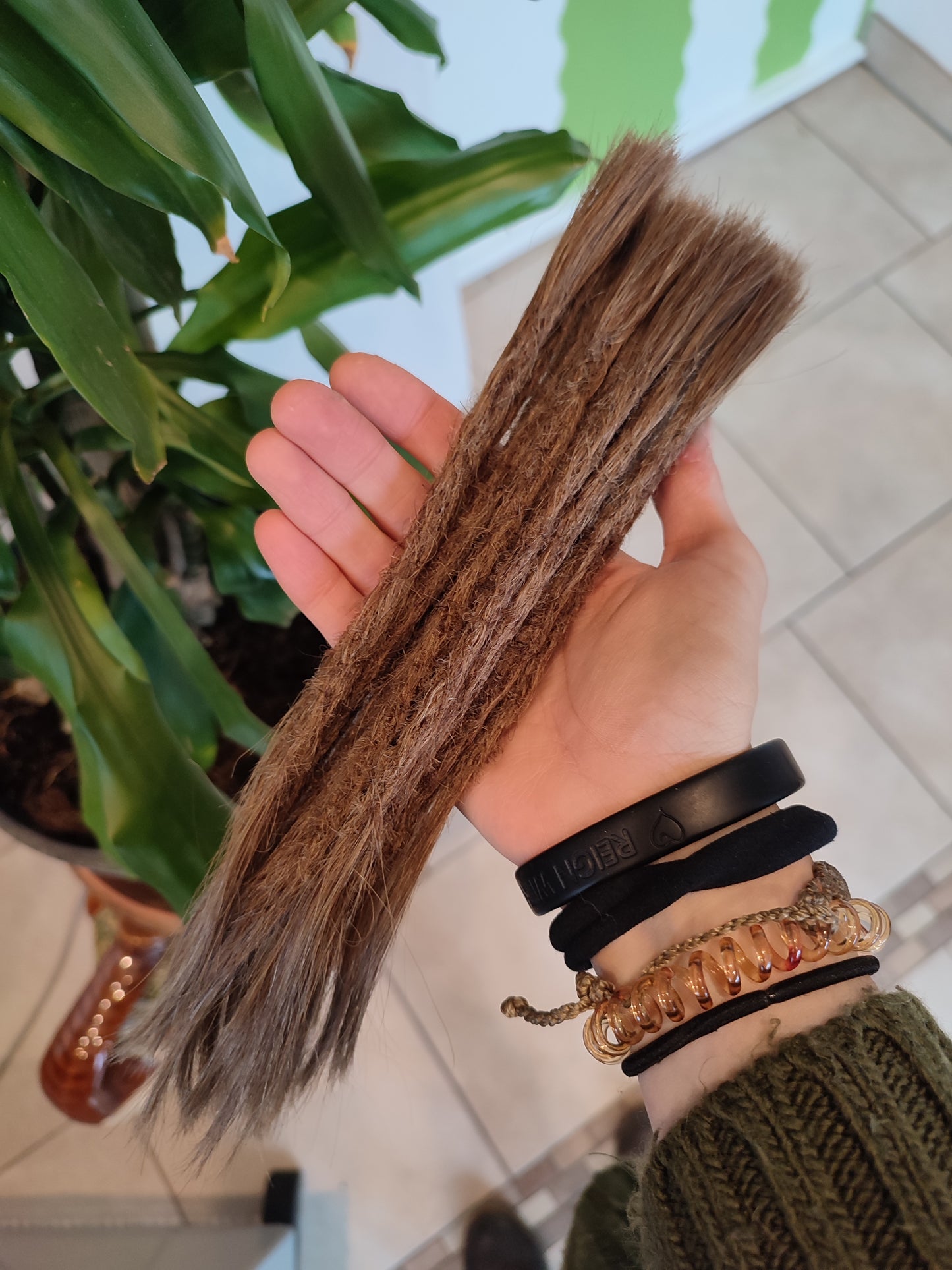 Braune Dreadlock Verlängerungen