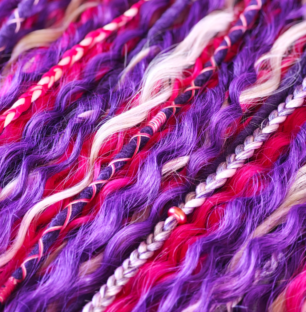 Elfenlocken in Wunschfarbe | Zum Einflechten| super soft und für immer lockig!