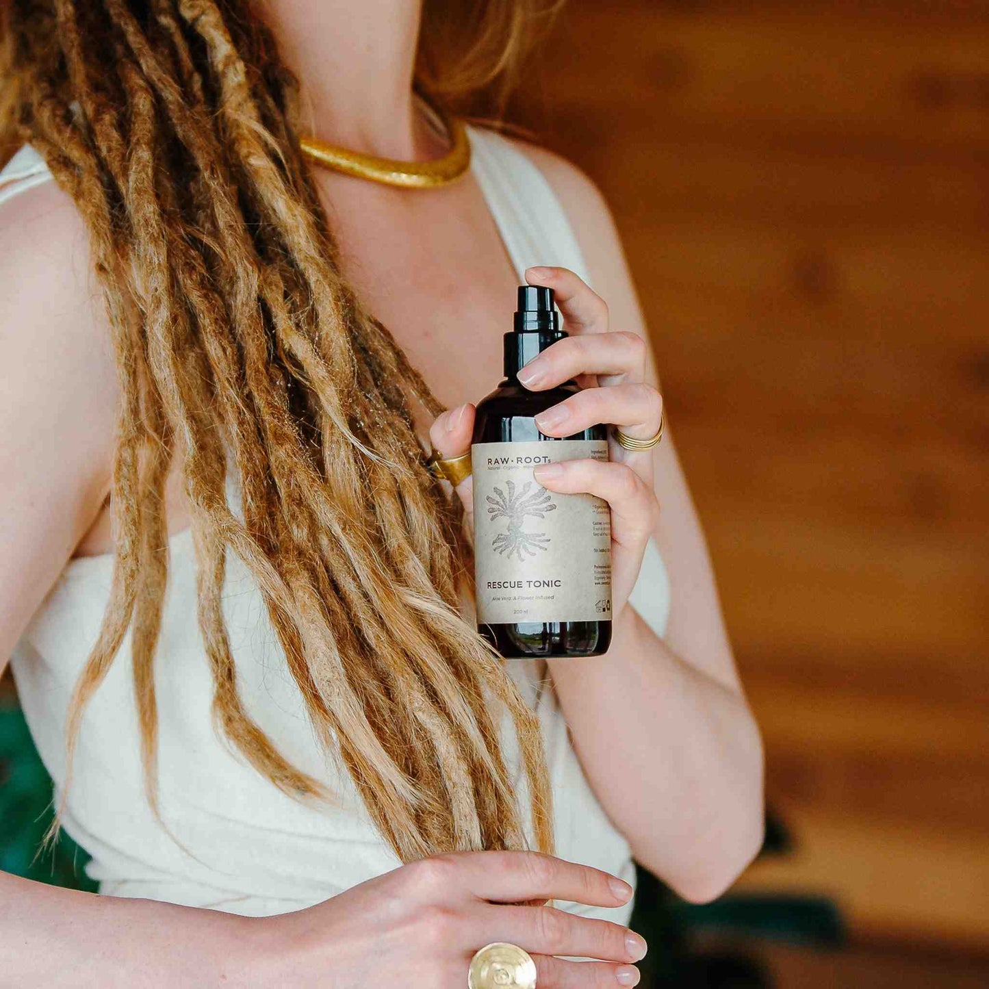 Flasche RAW Roots rescue tonic für Dreads