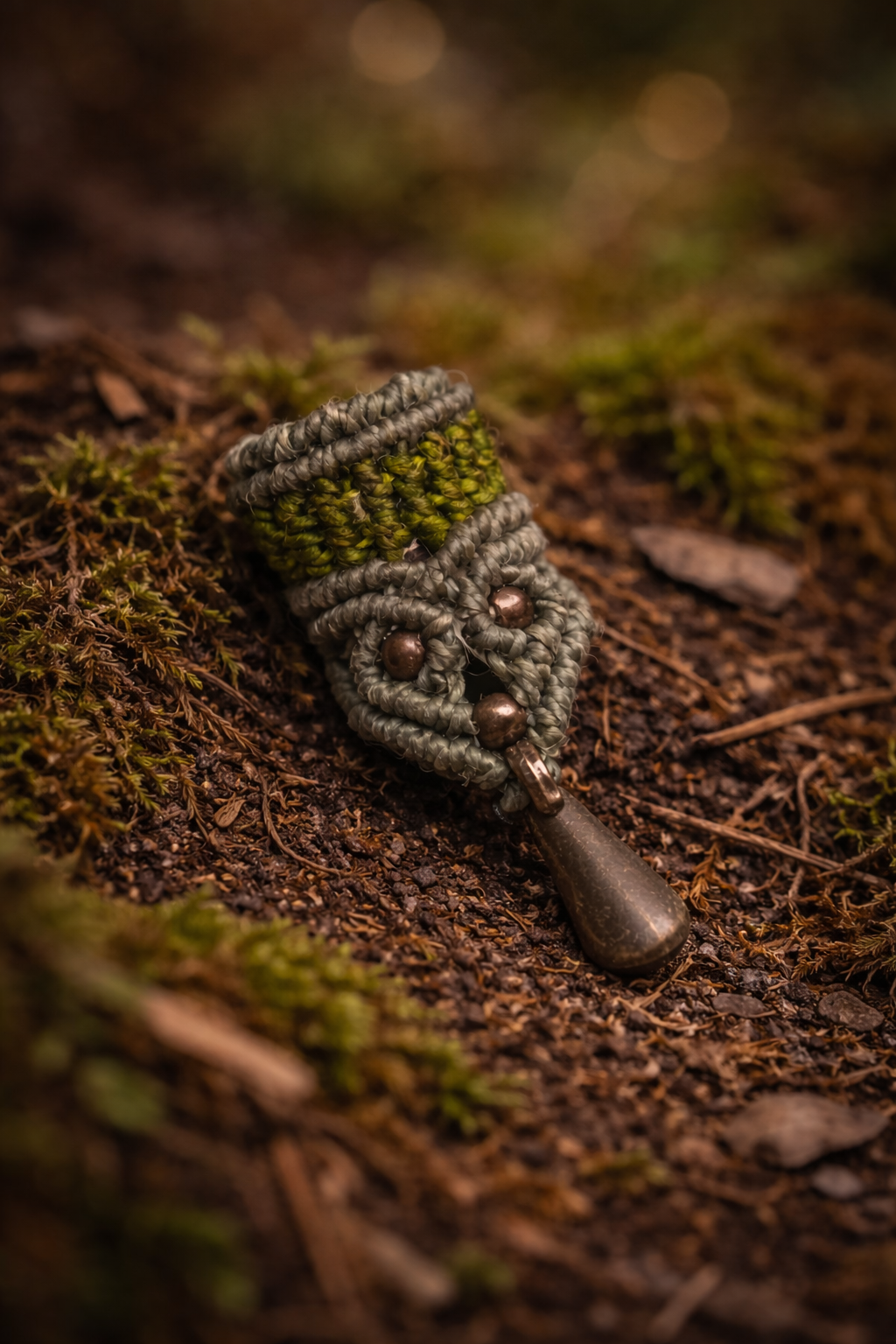 Makramee Dreadperle "Moiren" | Makrameanea