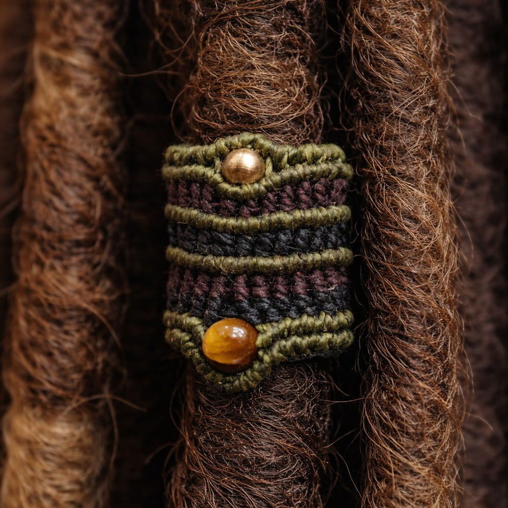 Makramee Dreadperlen