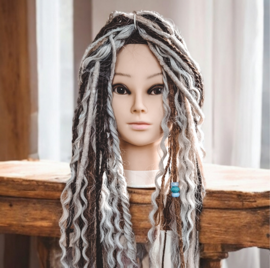 Mixed Texture Set | Individuelles synthetic Set in deiner Wunschfarbe | Dreads, Braids und Waves