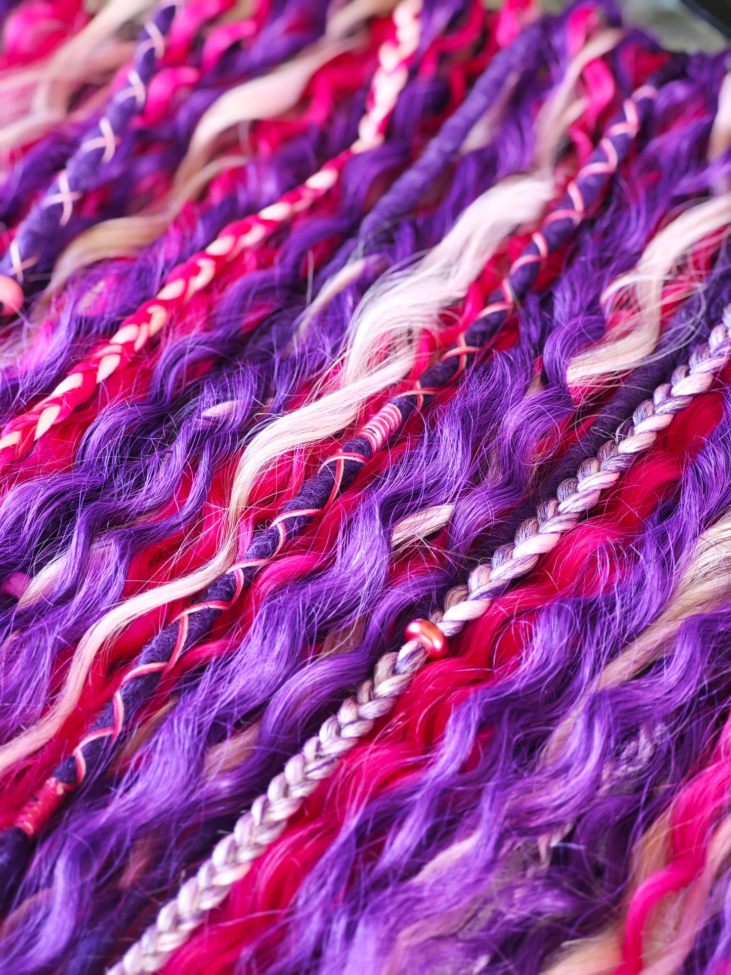 Elfenlocken in Wunschfarbe | Zum Einflechten| super soft und für immer lockig!