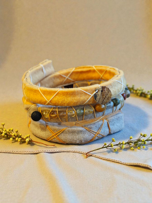 Premium Dreadspirale | Spiralock "Stone-Cold Zen" mit Achat