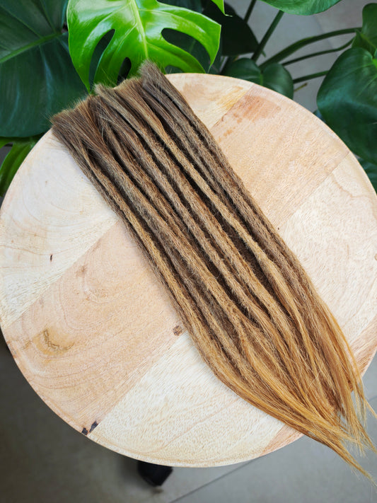 Mittelblond | Dread Extensions | Europäisches, unbehandeltes Echthaar