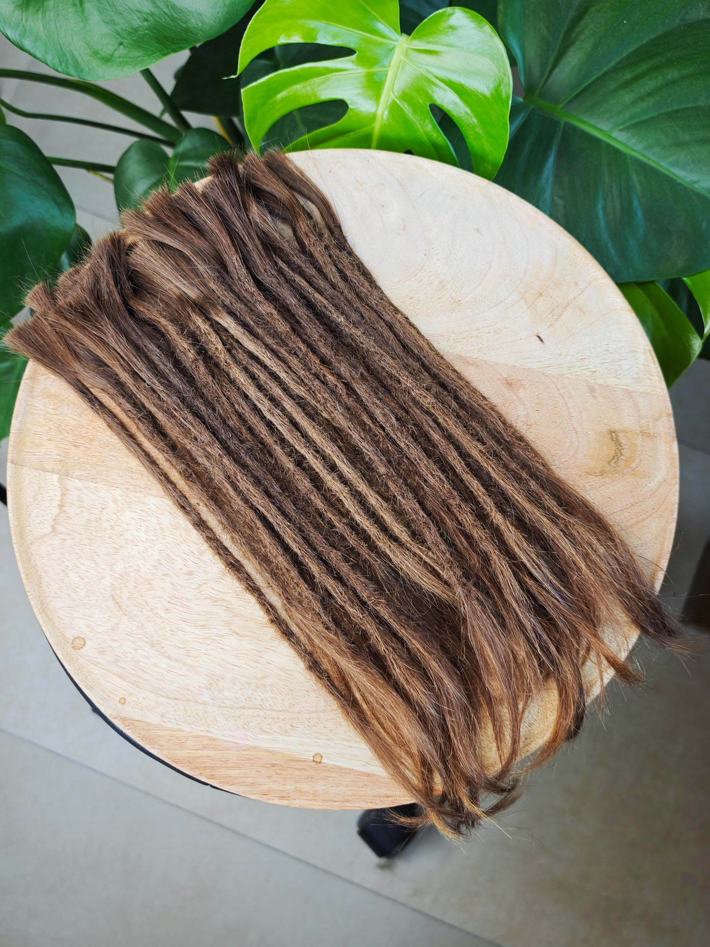 Dunkelblond/Hellbraun | Dread Extensions | Europäisches, unbehandeltes Echthaar