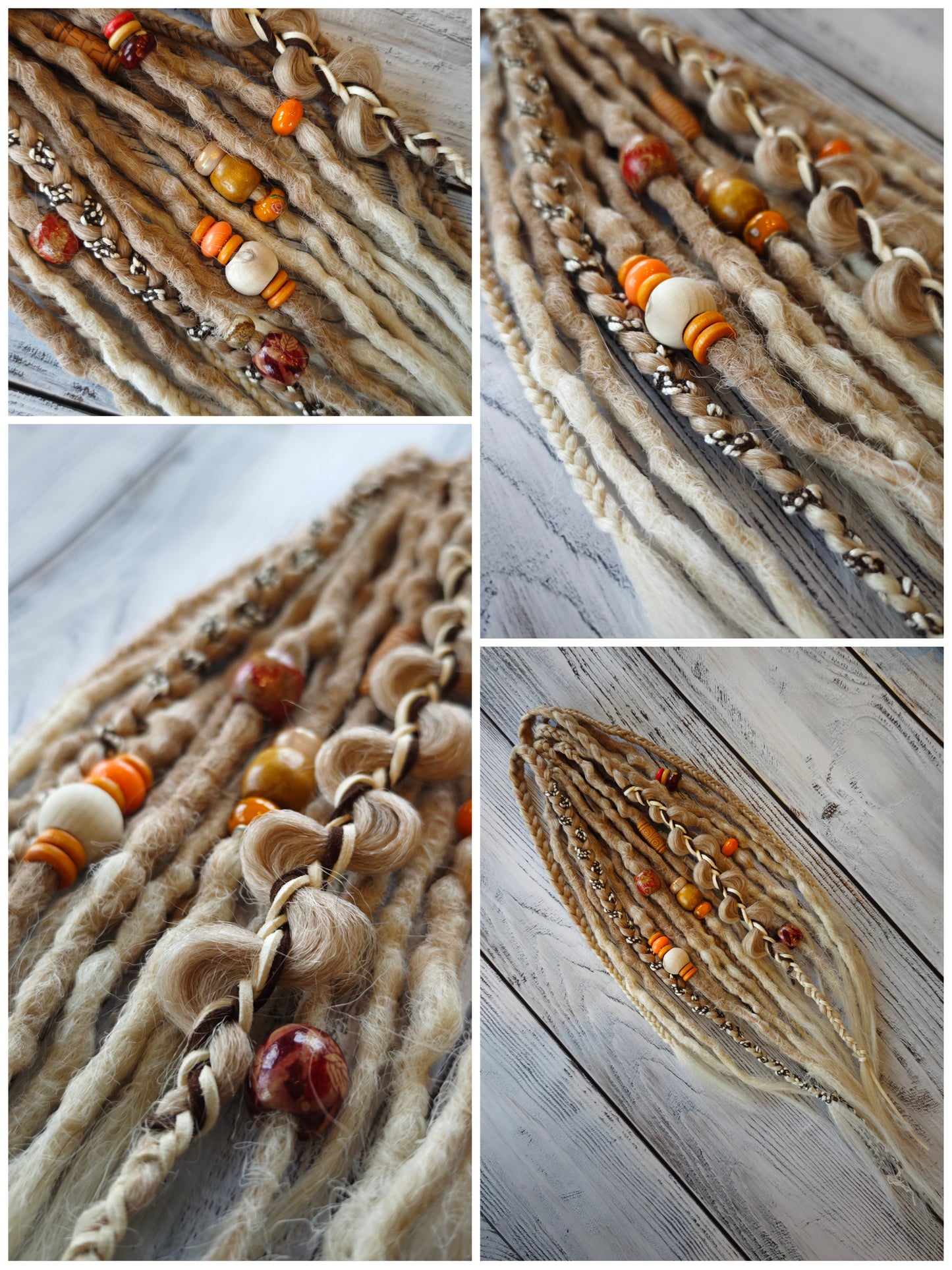 Natural/Realistic Dreads | Individuelles synthetic Set in deiner Wunschfarbe