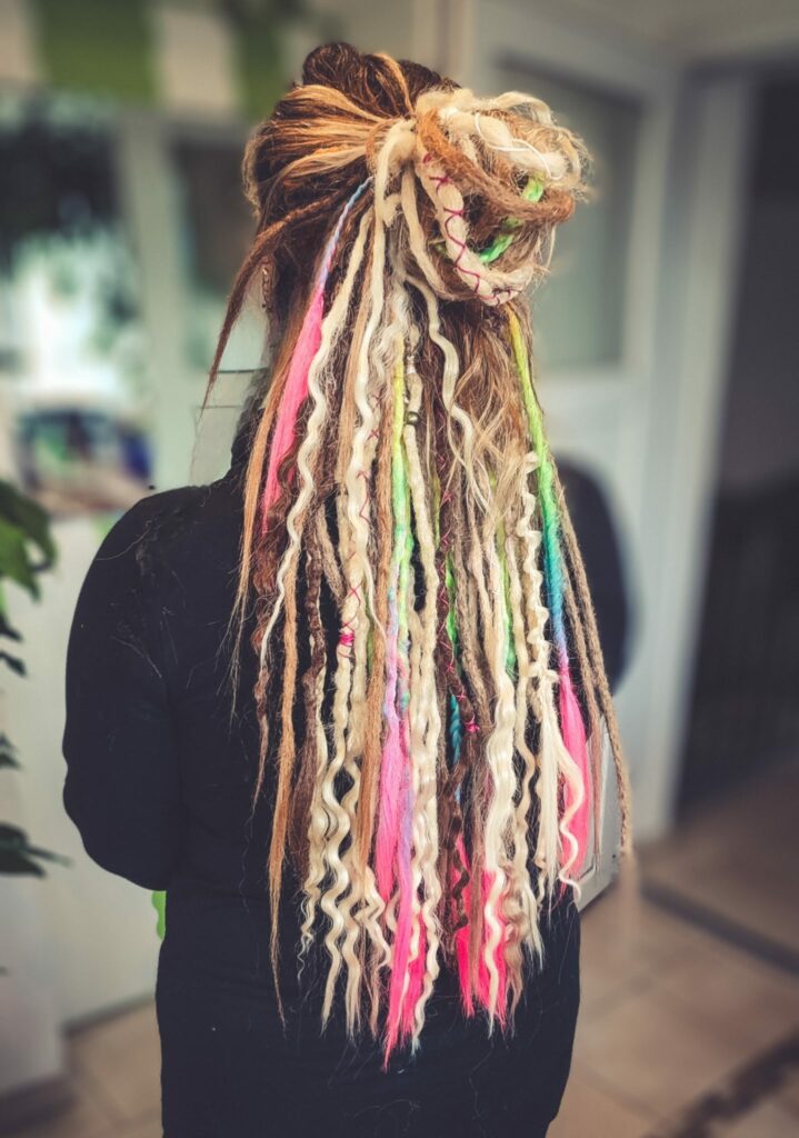 4 Retro-Dreadlock-Manschetten Aus Metall – Dekorative Röhren Für Zöpfe & Dreads