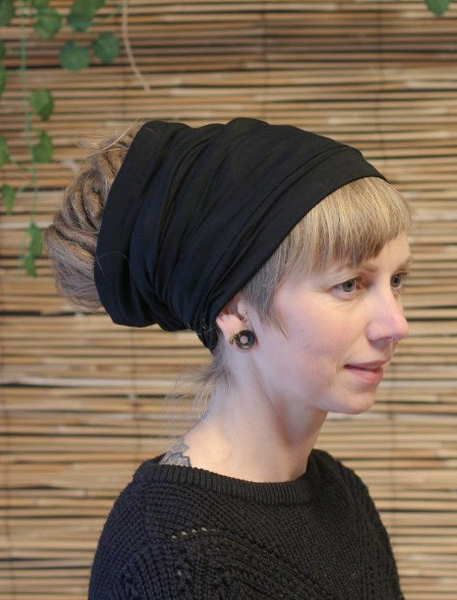 Satingefüttertes Stirnband und Schlafschlauch | verschiedene Farben