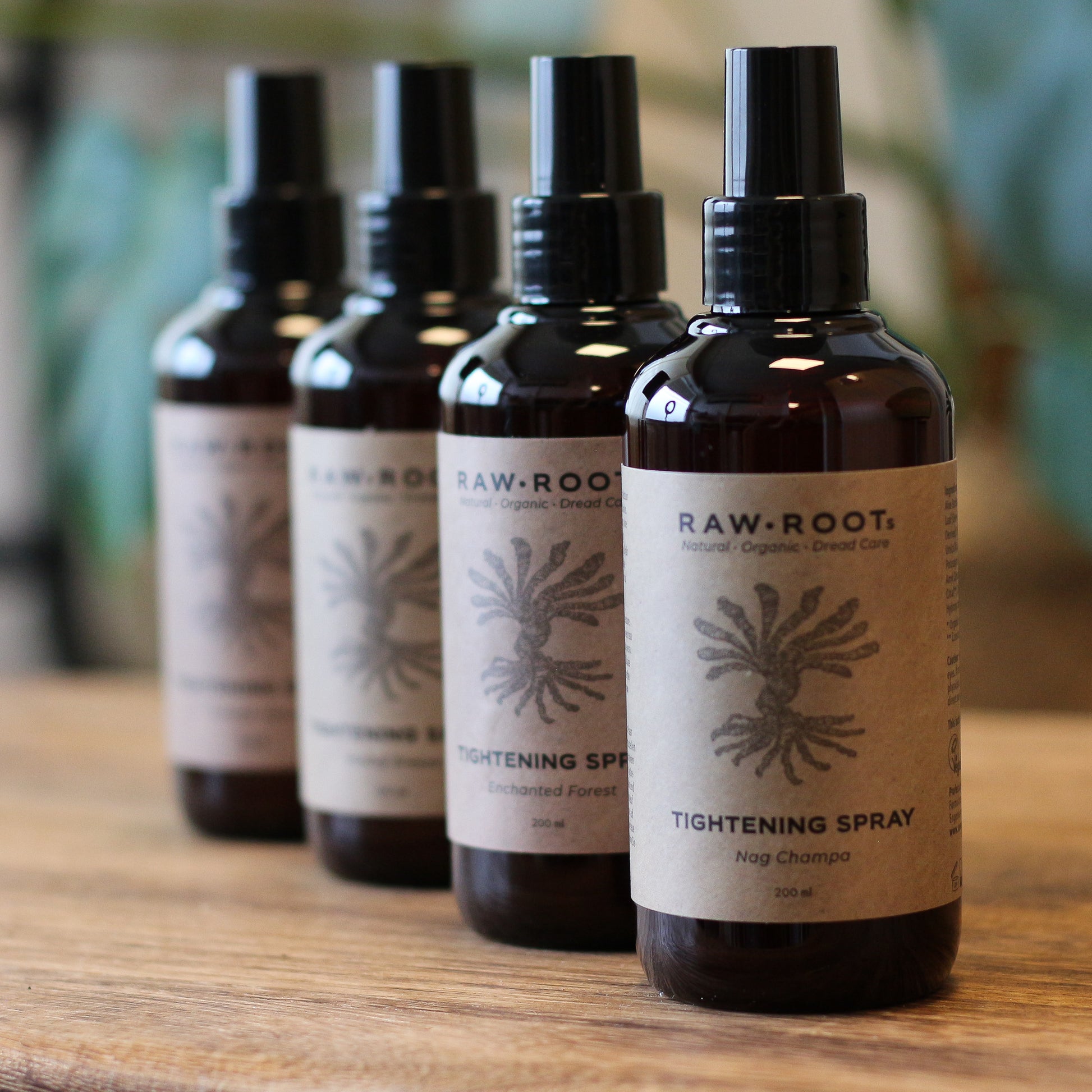 Das tightening Spray Nag Champa von raw Roots für Dreads 