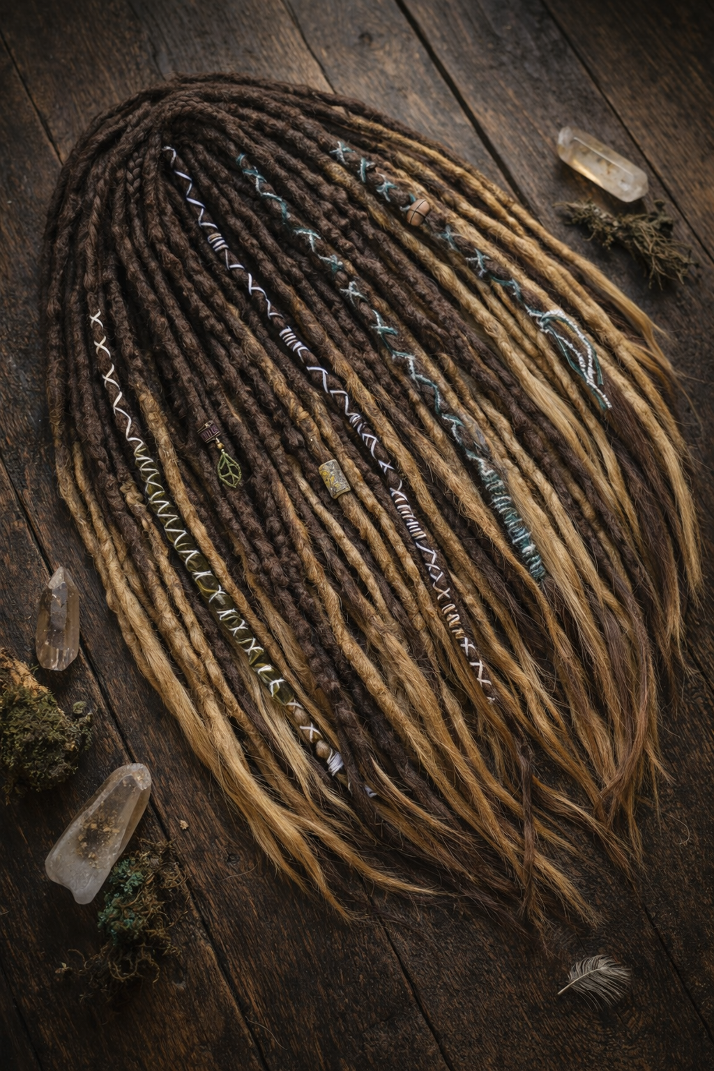 Natural/Realistic Dreads | Individuelles synthetic Set in deiner Wunschfarbe