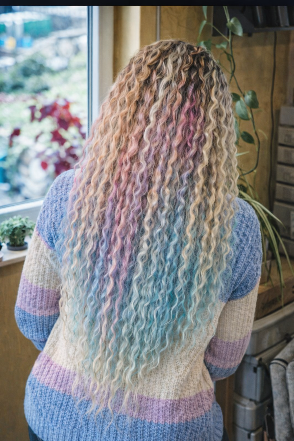 Small Curls / Locken in Wunschfarbe | Zum Einflechten | super soft und für immer lockig!