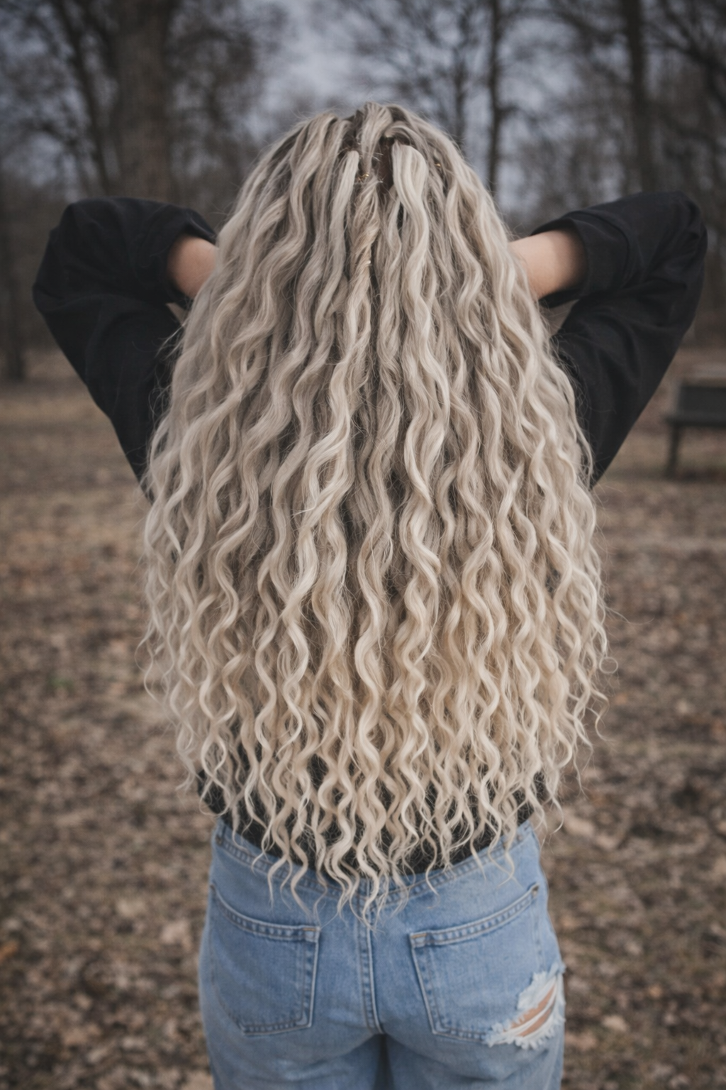 Kämmbare Beach Waves | Zum Einflechten| Brushable Waves | Synthetic