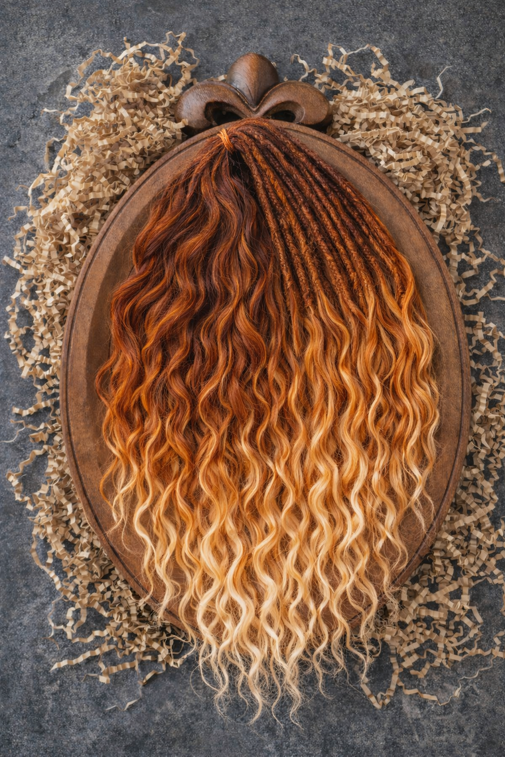 Kämmbare Beach Waves | Zum Einflechten| Brushable Waves | Synthetic