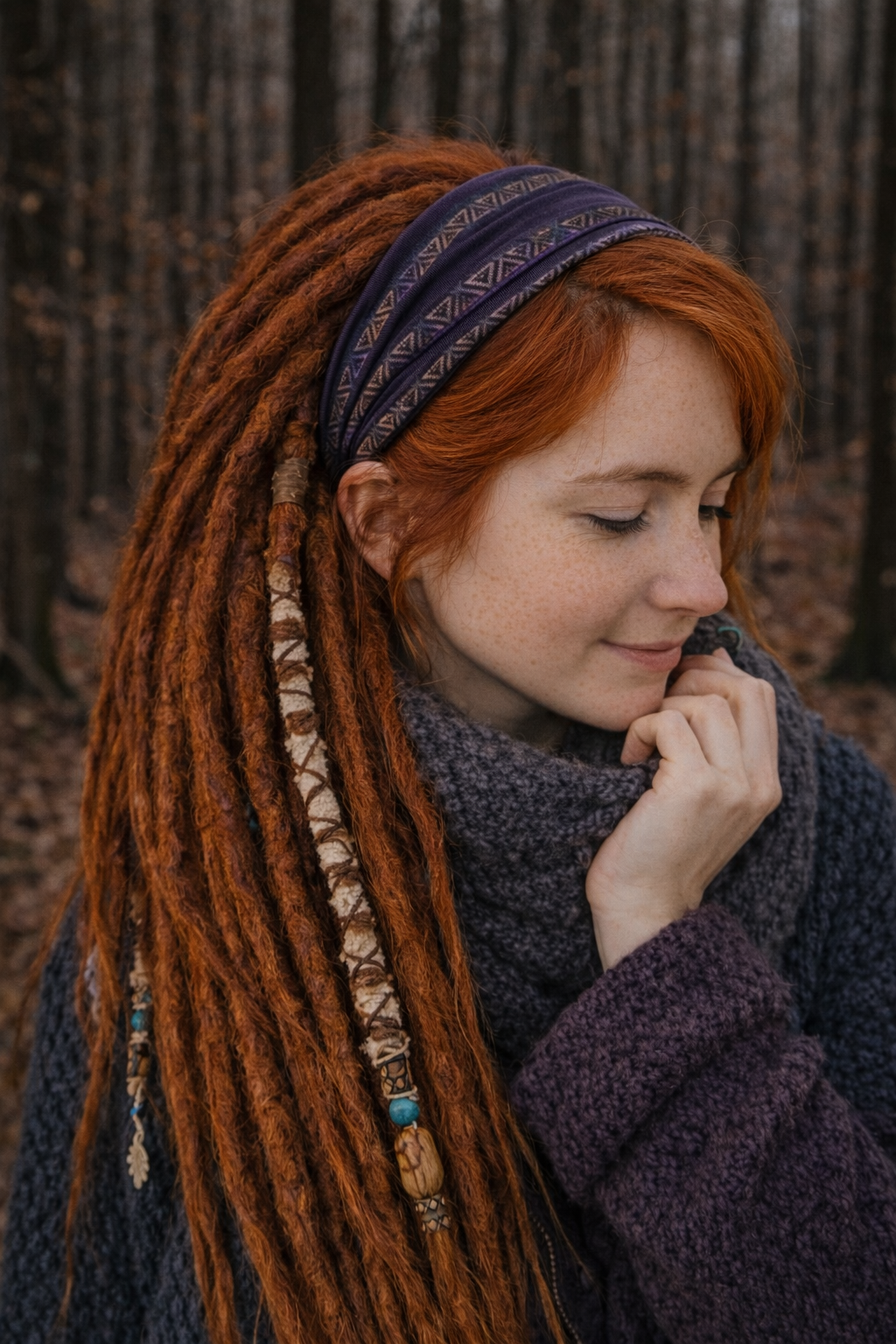 Stretchy Haarband Muster "Yara"