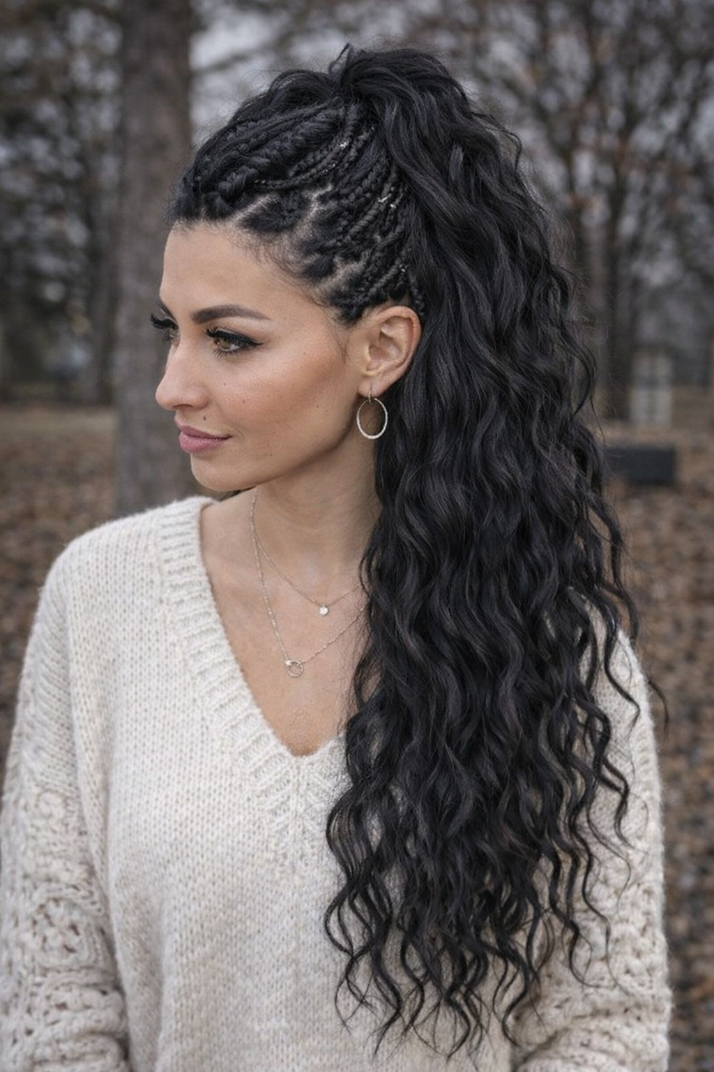 Kämmbare Beach Waves | Zum Einflechten| Brushable Waves | Synthetic