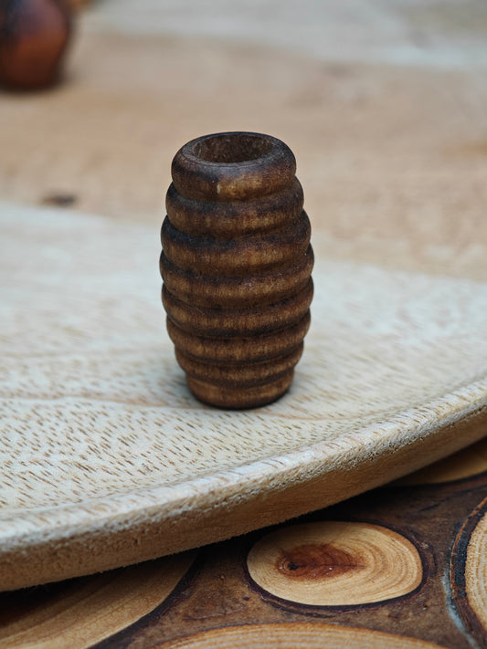 Dreadperle "Honigtopf", Gr. XL