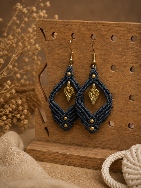 Ohrringe "Midnight Ember"