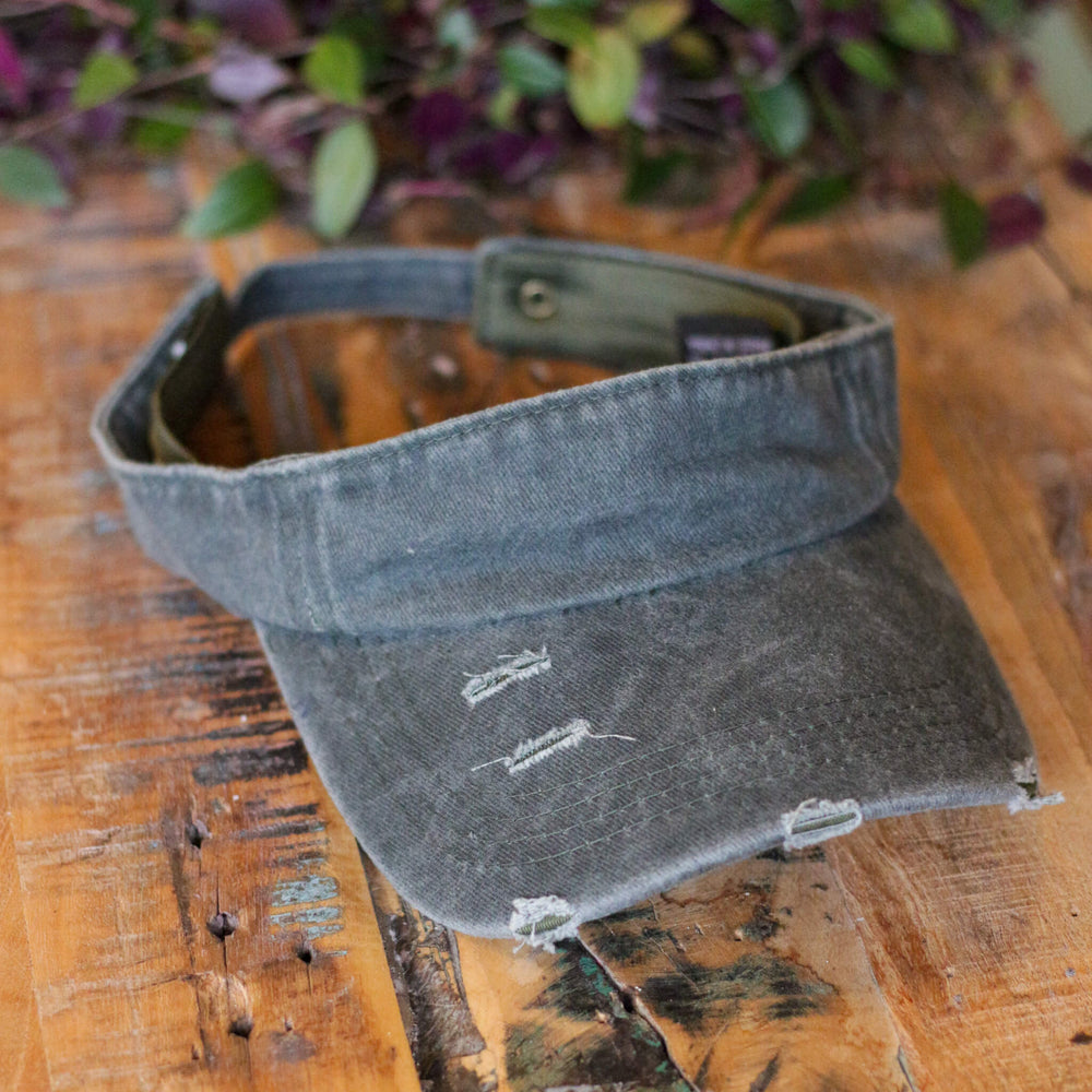 Dreadlock Sonnenblende aus Denim | verschiedene Farben
